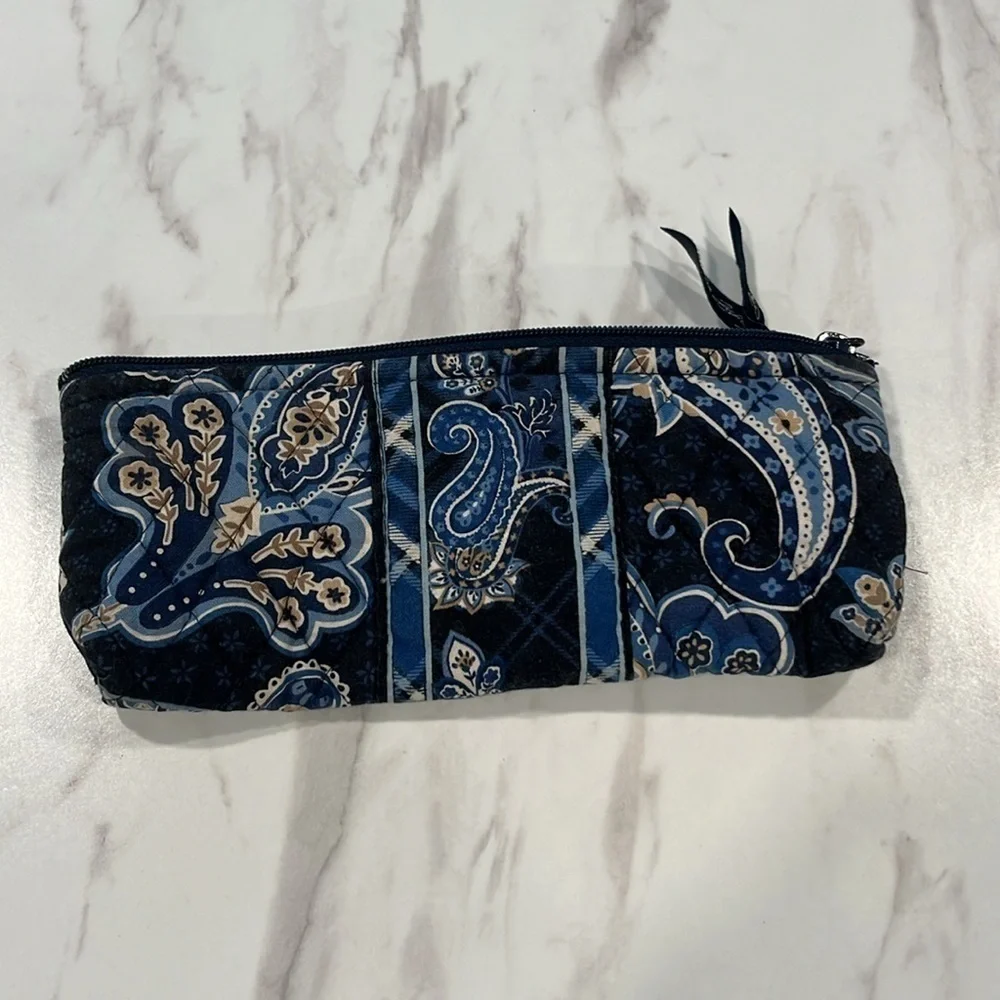 Vera Bradley Windsor Navy Long Pouch